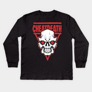 CHEATDEATH Kids Long Sleeve T-Shirt